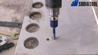SHDIATOOL Diamond Vacuum Brazed Core Bit 5/8-11 Thread for Marble Porcelain Ceramic Stone