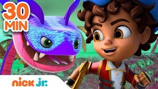 Santi's BEST Pirate Rescues!  | 30 Minute Compilation | Nick Jr.
