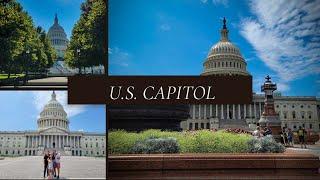 Tour inside Washington Capitol and Library of Congress