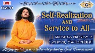 Kriyayoga LIVE! in Switzerland | SELF-REALIZATION | 27-05-2025 | DAY 4 | English & French