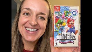 Super Mario Bros Wonder- Nintendo Switch- REVIEW- Nostalgic & modern all at the same time. LOVE it!