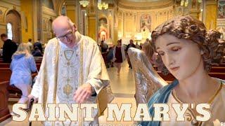 A TOUR OF SAINT MARY THE ANGELS CHURCH IN CHICAGO