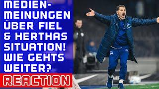 Medienstimmen zur Situation um Hertha & Cristian Fiel. 50+2 Podcast & Kicker Reaction auf S. Rohr