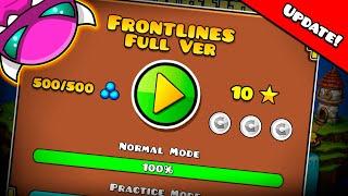 FRONTLINES FULL VERSION! [UPDATE] (Full HD) || Geometry Dash World