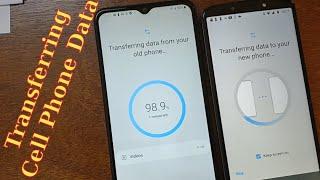 Transfer Cell Phone Data