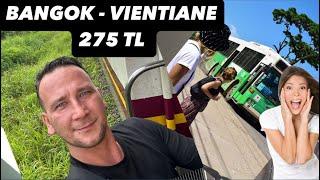 BANGKOK - VIENTIANE LAOS  TREN İLE EN UCUZA YOLCULUK 275 TL