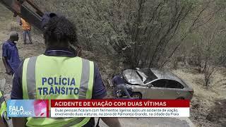 Acidente de viação com duas vítimas e carro cai na ribanceira | Fala Cabo Verde