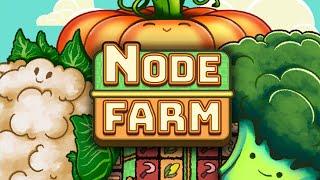 Beating the Hungry Boss with our Automated Farm!! - Node Farm