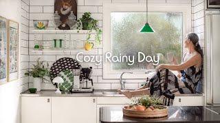 #44 Cozy Rainy Day | Clean With Me | Garden Tour | Slow Living in Sweden