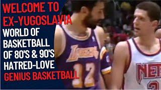 Welcome To EX-YUGOSLAVIA Basketball World 80's & 90's