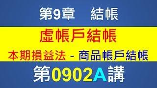 方炳傑0902A第9章結帳第2節虛帳戶結清－本期損益法－商品帳戶結帳