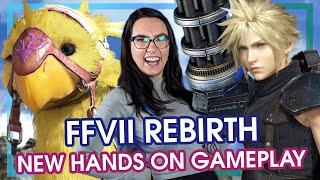 I’M SO EXCITED | Final Fantasy VII Rebirth NEW Gameplay