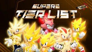 Sonic Forces Speed Battle: ALL SUPERS TIER LIST