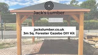 Jack's Lumbers Wooden Forester Gazebo