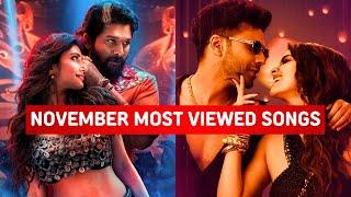 November 2024 Most Viewed Indian Songs | Top 25 Bollywood Hindi Songs Of November 2024