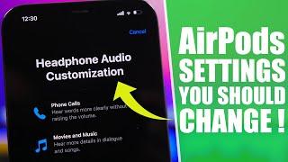 10 AirPods Settings You Should Change IMMEDIATELY !