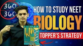 How to Study NEET Biology| Score 360/360 in Biology| Prashant kirad|