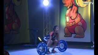 European Youth Weightlifting Championships 2014 Women 48kg Snatch