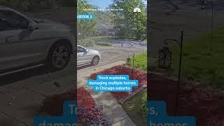 Shocking video shows moment propane truck explodes in Illinois suburbs