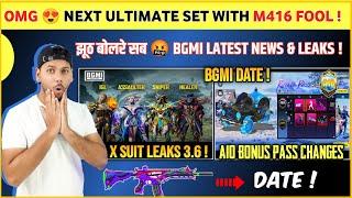 Urgent News  M4 Fool & Panda M416 Here | A10 Bonus Pass in Bgmi | Next X Suit | A10 Bonus Pass