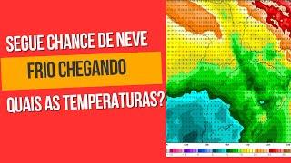 O QUE VEM DE TEMPERATURA POR AI