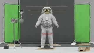 NASA EMU Spacesuit Turntable