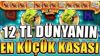 Big Bass Splash  DÜNYANIN EN KÜÇÜK KASASI 12.50 TL FARM  İLE MUHTEŞEM MAXWİN REKORU!!