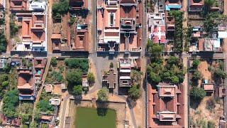 Awesome Buildings in Chettinadu. Helicam Shots of Chettinad Mansions.