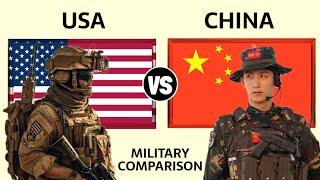 USA vs China Military Power Comparison 2025 | China vs USA Military Power 2025