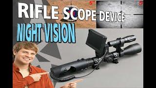 Night Vision Rifle Scope Device