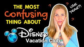 Disney Vacation Club USE YEAR Explained | The Most Confusing Thing About DVC!