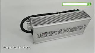 Waterproof Constant voltage 12/24vdc led driver 90/96/120W