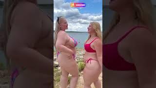 Enchanting Plus Size Bikini Swimwear Models