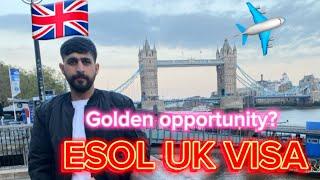 UK VISA in £200 ? | ESOL english language courses UK for short term visa 2024