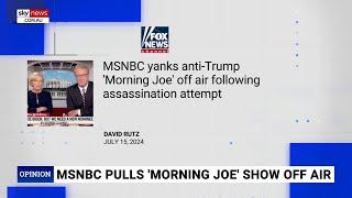 ‘Morning Joe’ pulled off air after Donald Trump shooting