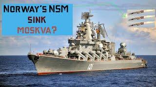 Did the #NSM sink the #Moskva?