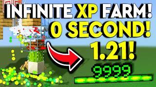 BEST INFINITE XP FARM 1.21 Minecraft Bedrock! MCPE/Xbox/PS4/Nintendo Switch/Windows10