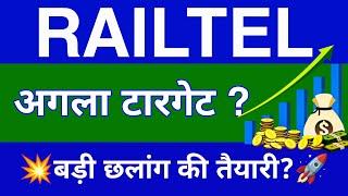 Railtel Share Latest News | Railtel Share News Today | Railtel Share Price Today