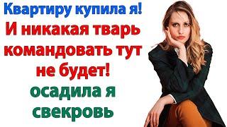 Живи теперь с мамой и радуйся! Я не буду вечно второй! невестка и свекровь и муж истории рассказы