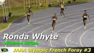 Ronda Whyte | Roneisha McGregor | Abriana Wright | Women 400m | JAAA Olympic French Foray #3