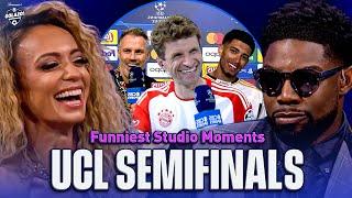The FUNNIEST moments from UCL Today SFs coverage! | Richards, Henry, Abdo & Carragher | CBS Sports