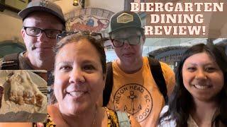 Disney's Biergarten Dinner Dining Review and Fun | 5/20/2023