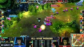 2013 ALL-STAR League of Legends NA vs China game 1