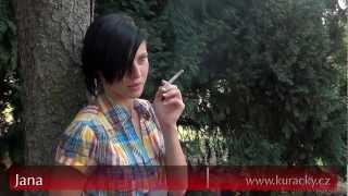 Jana - A participant of the Miss Smoker competition Full HD