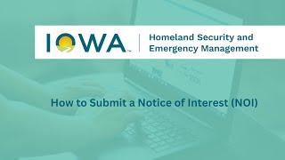 How to Submit a Notice of Interest NOI