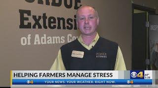 Purdue Extension is helping farmers manage stress