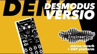 Desmodus Versio: Stereo reverb Eurorack module and DSP platform