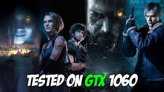 GTX 1060 6gb - Test in Resident Evil Series in 2024