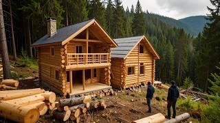 We Built This Mansion in the Middle of the Forest for 365 Days to Survive