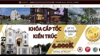 KHÓA HỌC KIEN TRUC CAP TOC SENHOUSES